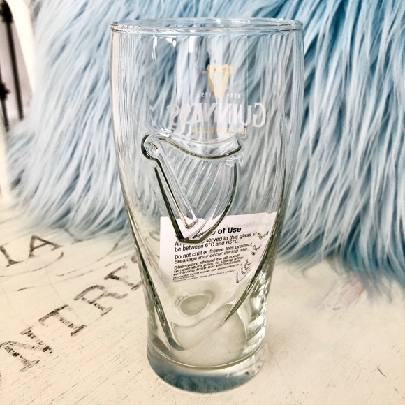 Guinness, Beer Glasses, 13oz, Set of 6, With Embossed Harp Logo, New In‎ Box - Picture 10 of 16